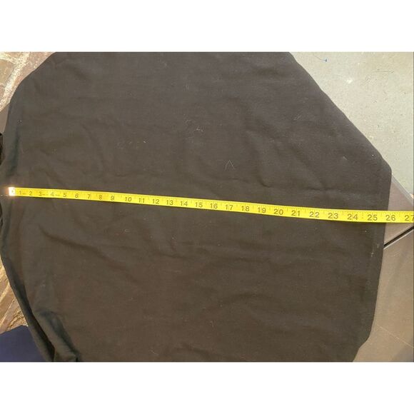 ANNE KLEIN • NWT • Black Oversized Batwing Turtleneck Sweater Fitted Multi Butto - Picture 12 of 12